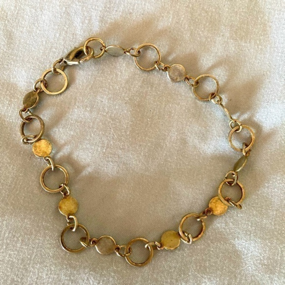 Golden bracelet.
